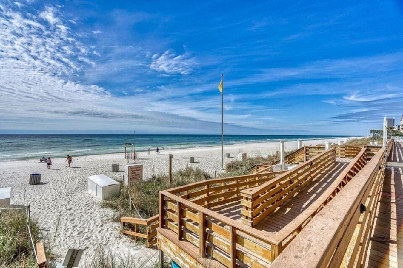 Beachfront Spacious Renovated Condo - Pools, Hot Hub, Spa - Walk To Pier Park In Pcb Panama City Beach Zewnętrze zdjęcie